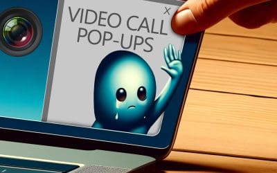 Say goodbye to video call pop-ups (and Teams meeting blushes)